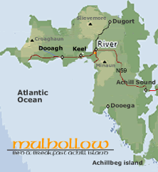 Map of Achill Island